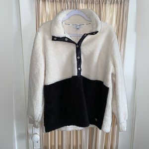 Calvin Klein Sherpa Pullover! NWOT